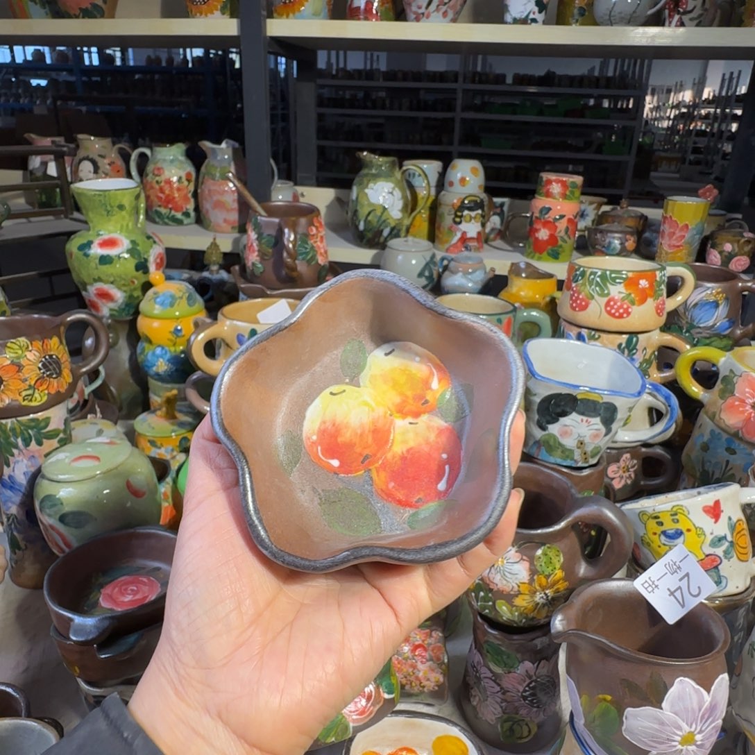 紫砂景德镇手工陶瓷釉下彩正品30