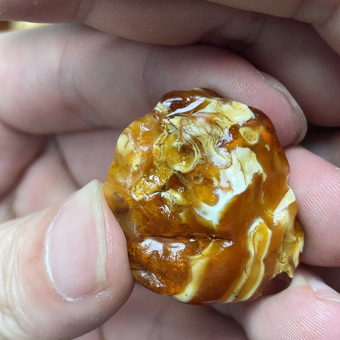 未镶嵌定制琥珀定制