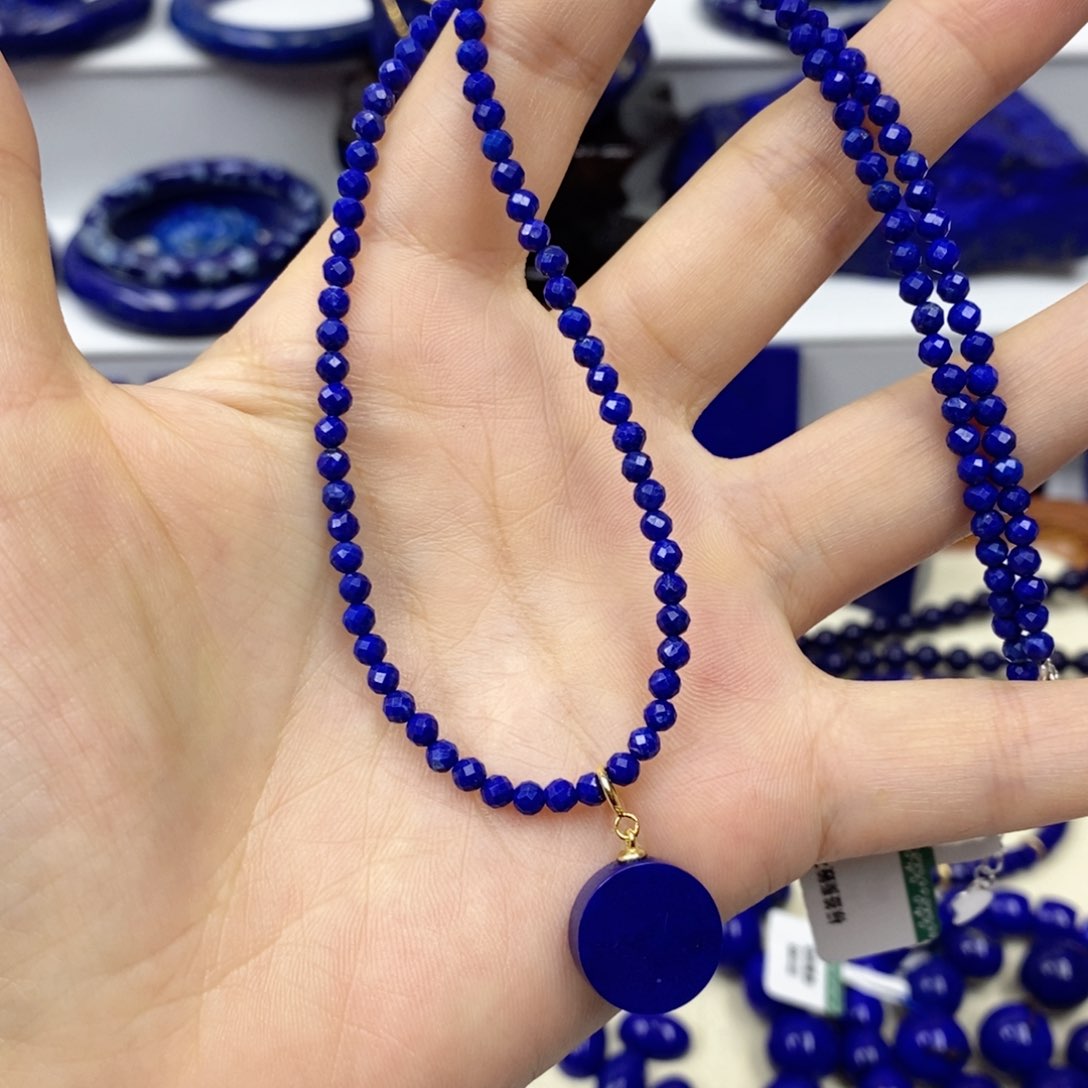 青金石颈饰未镶嵌