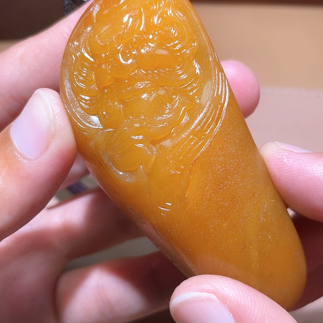 和田玉未镶嵌颈饰A7 