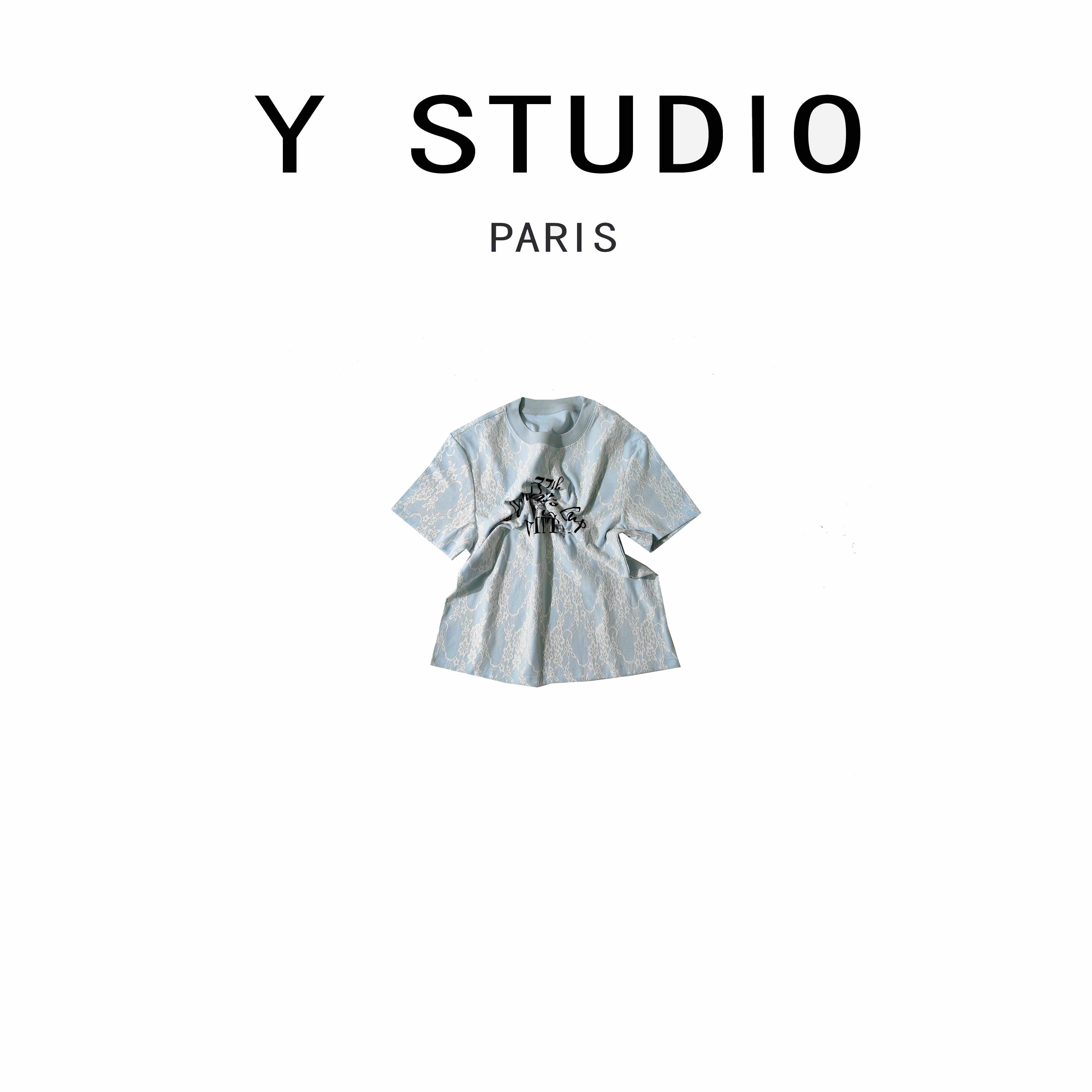 【大妮专属】【山海明月】新款百搭圆领短袖T恤女BU2025H253