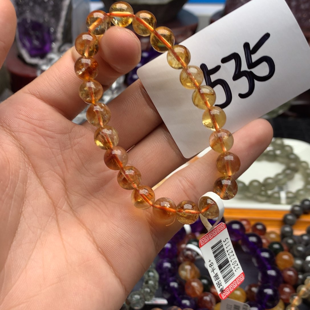 水晶手链未镶嵌天然