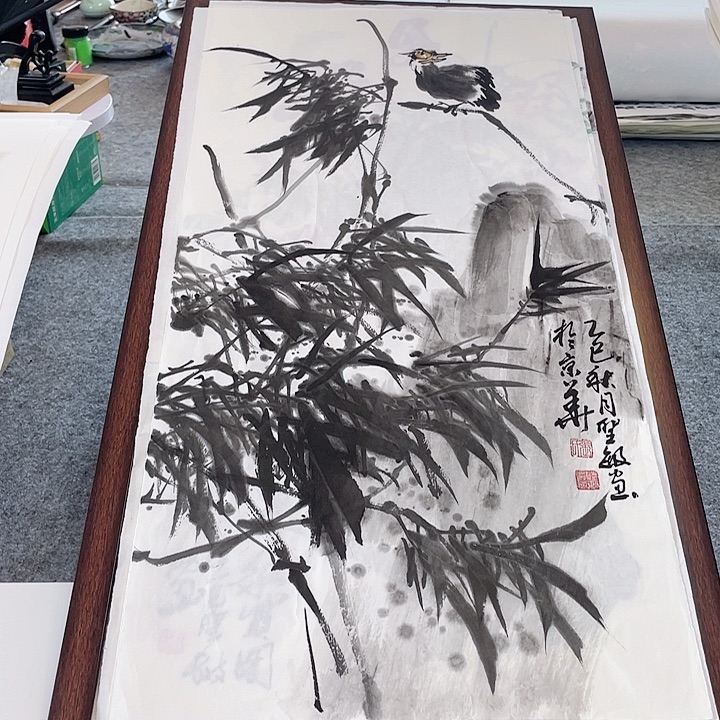 国画张圣敏先生纯手绘作品