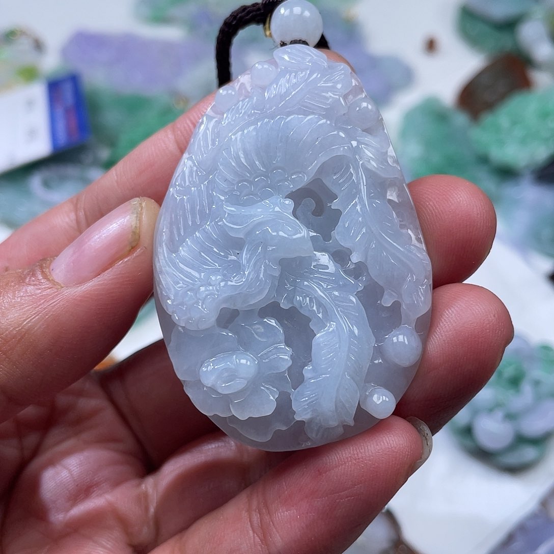颈饰未镶嵌翡翠小****爱