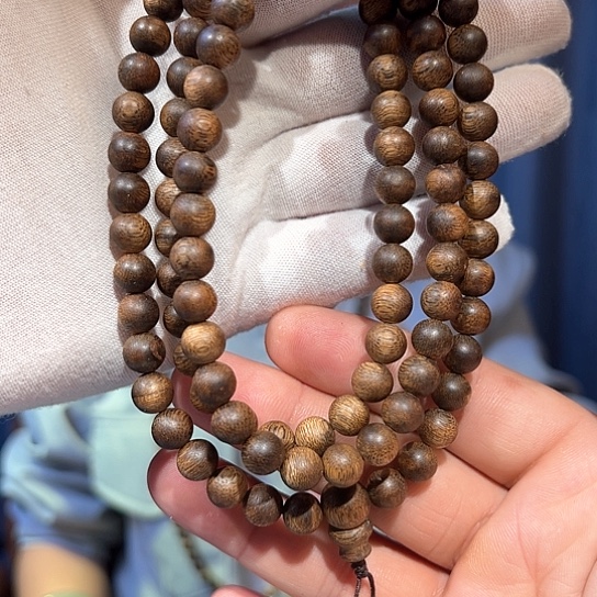 沉香手串黄棋标本0.8多样性发货1条