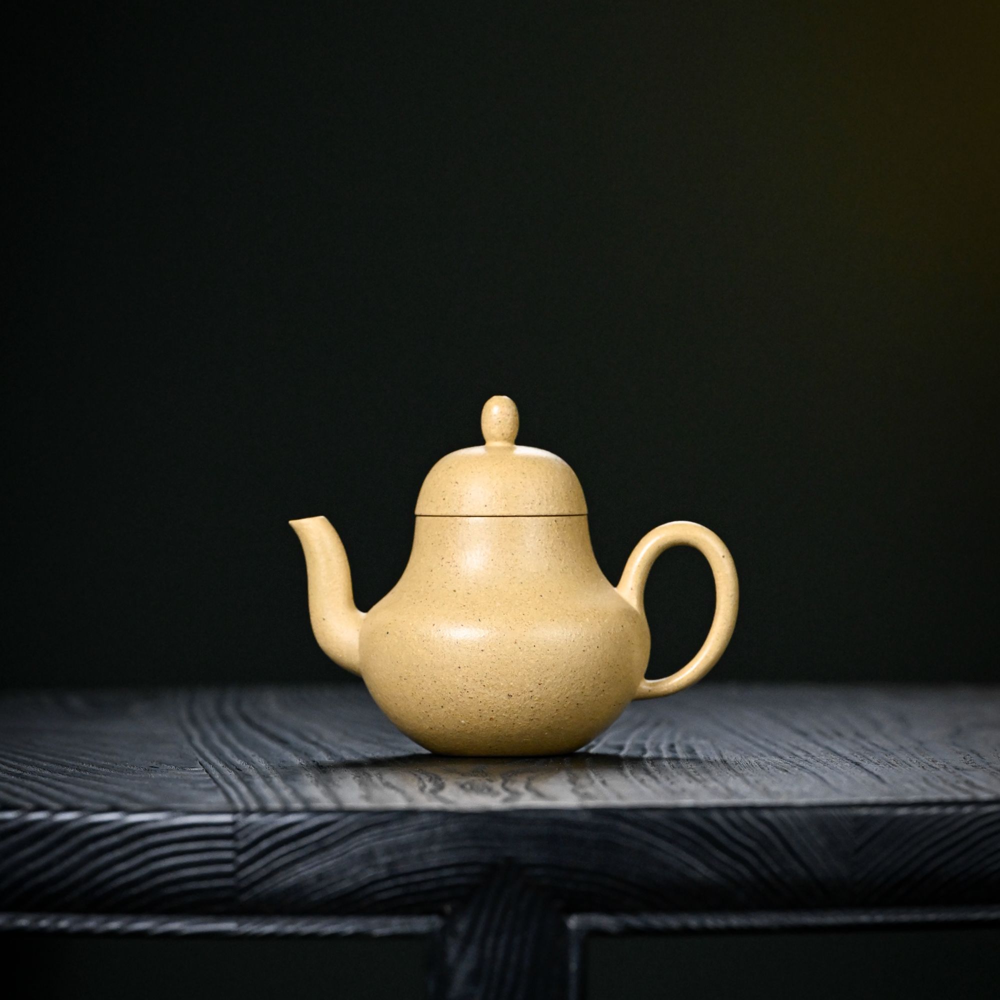 【本山梨皮绿·思婷】老林出品原矿紫砂本绿泥手制思婷128cc