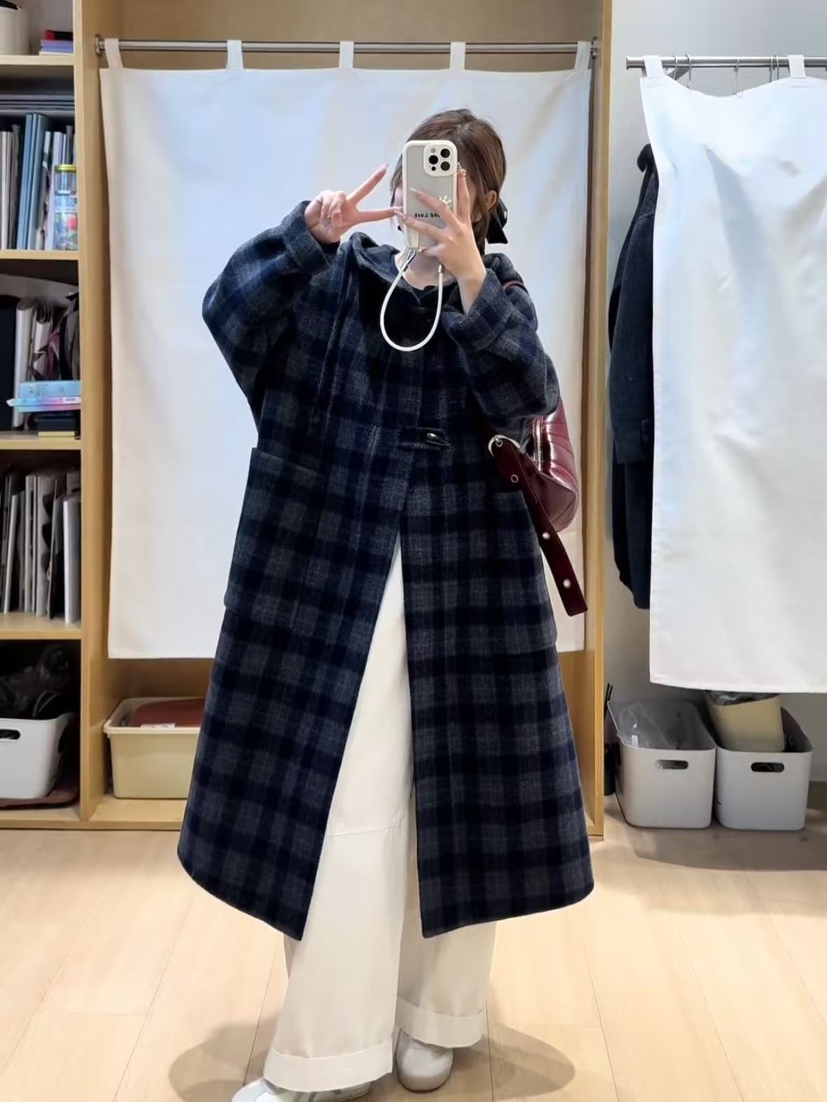 25年秋冬新款东大门气质美学集合双面羊毛大衣