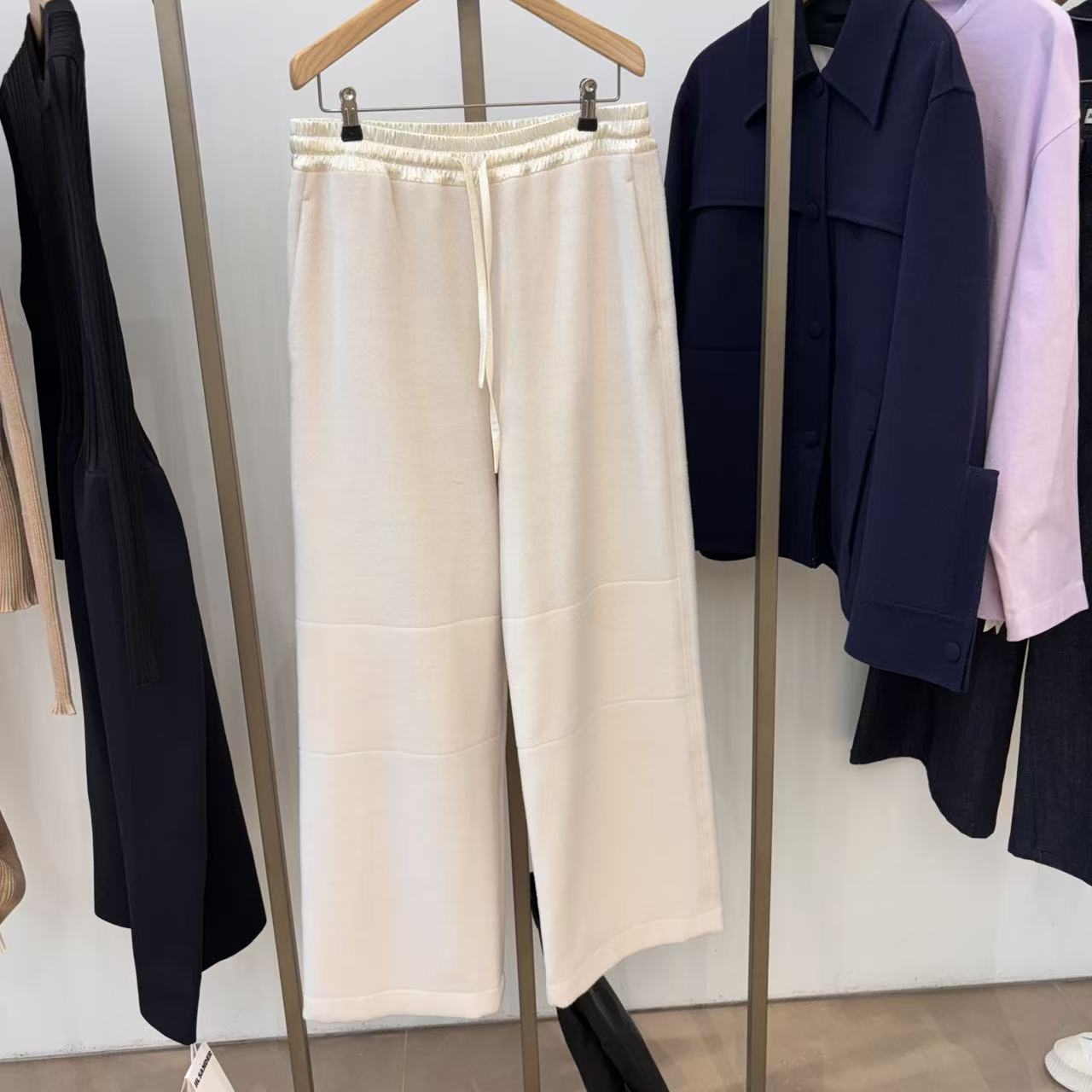 未使用 MaxMara jil sander fid白色裤子