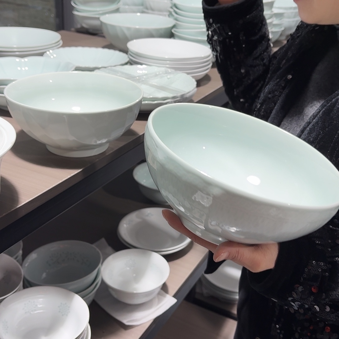 碗景德镇陶瓷微瑕汤碗二个