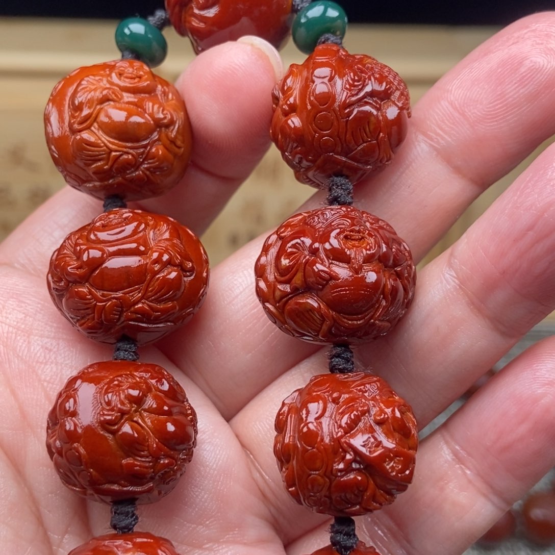 寂****吊坠橄榄核财迷21