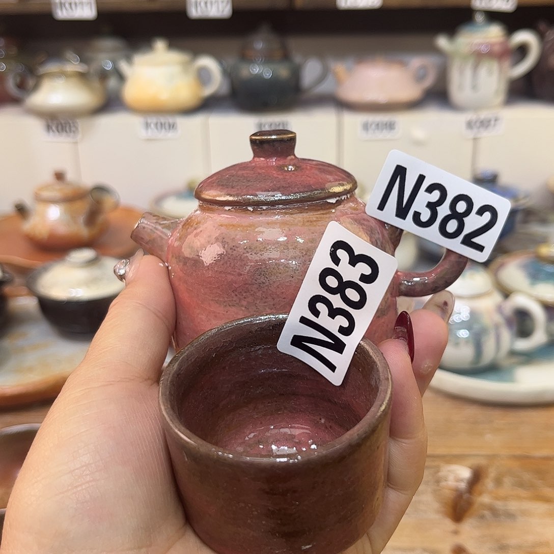朱泥茶杯璞*宝陶瓷艺术