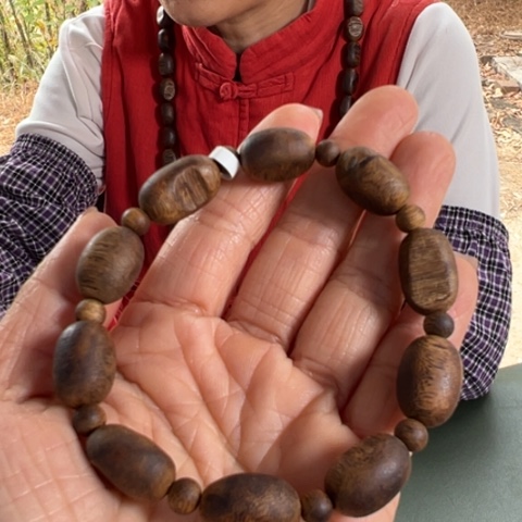 沉香手串白棋留疤多样性发1条