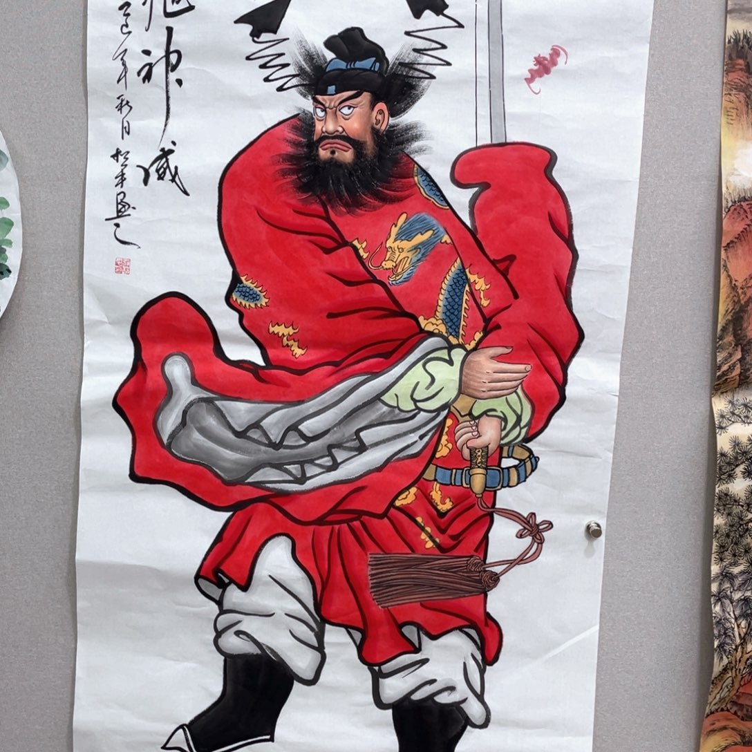 国画张松平老师作品欣赏