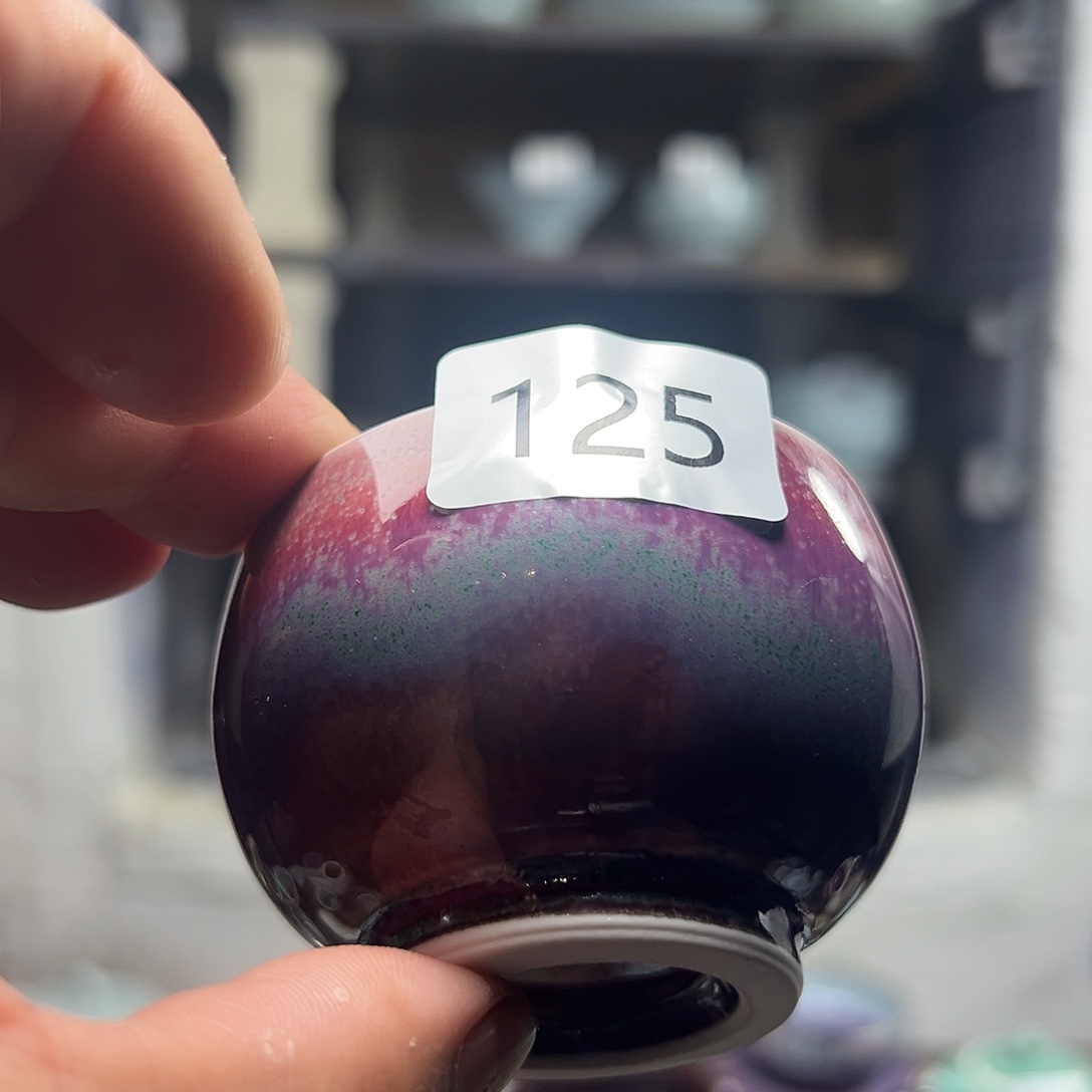 摆件窑口自销原矿钧瓷