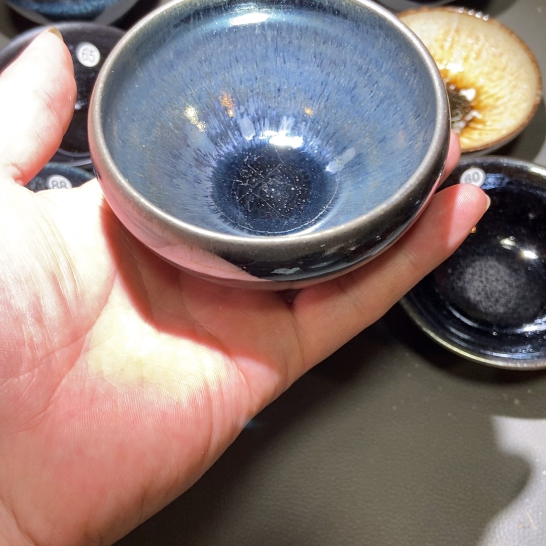 茶盏195 建窑建盏龙窑柴烧