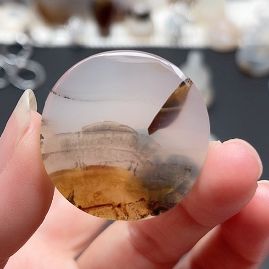 玛瑙/玉髓珠宝半成品未镶嵌