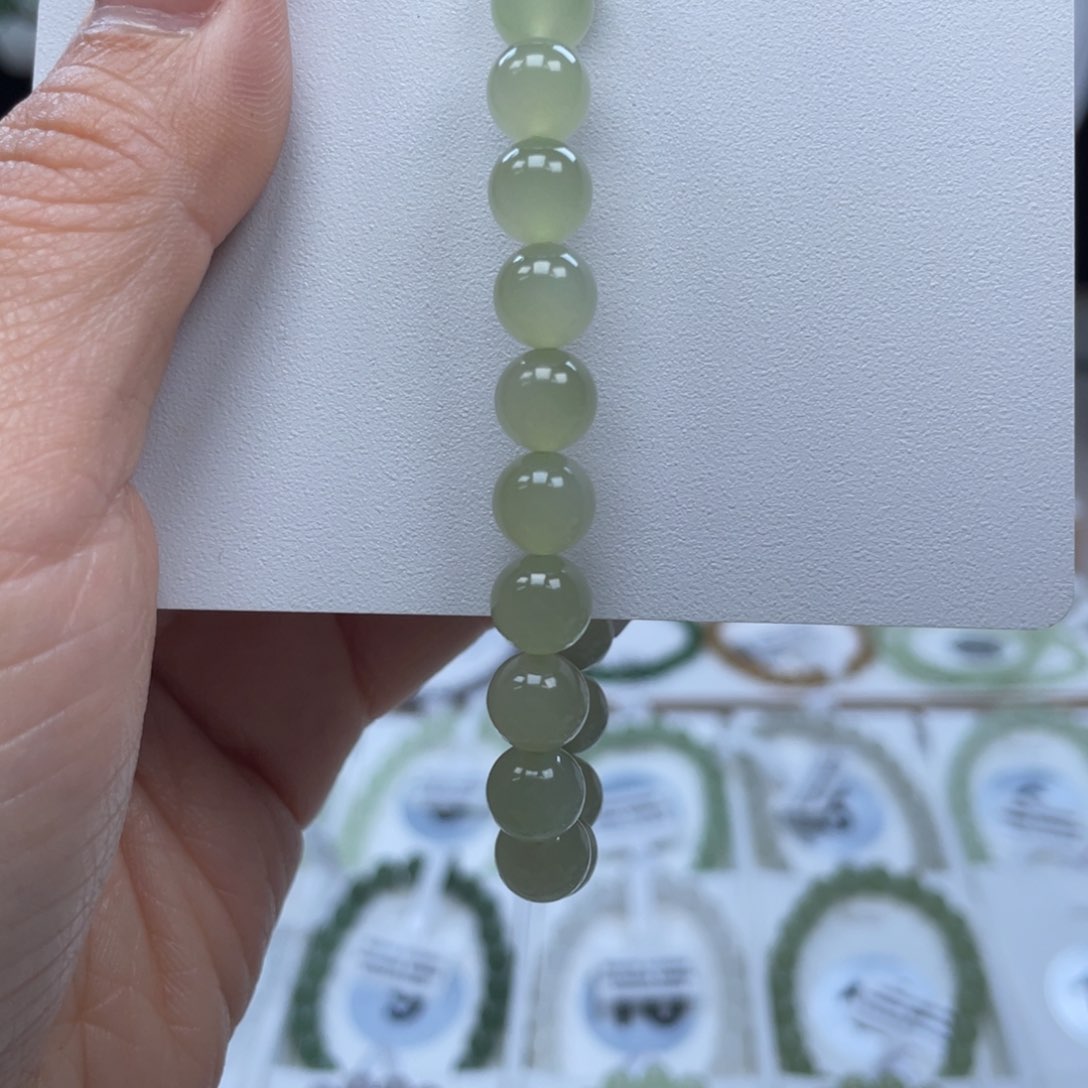 未镶嵌手链和田玉熠*