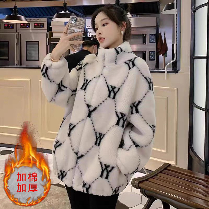 2003加厚皮毛一体外套样衣