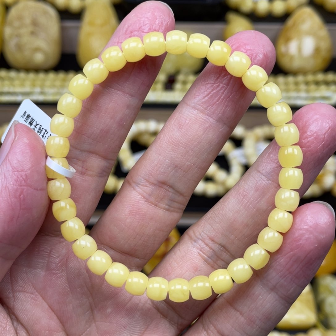 琥珀裸石未镶嵌琥珀蜜蜡