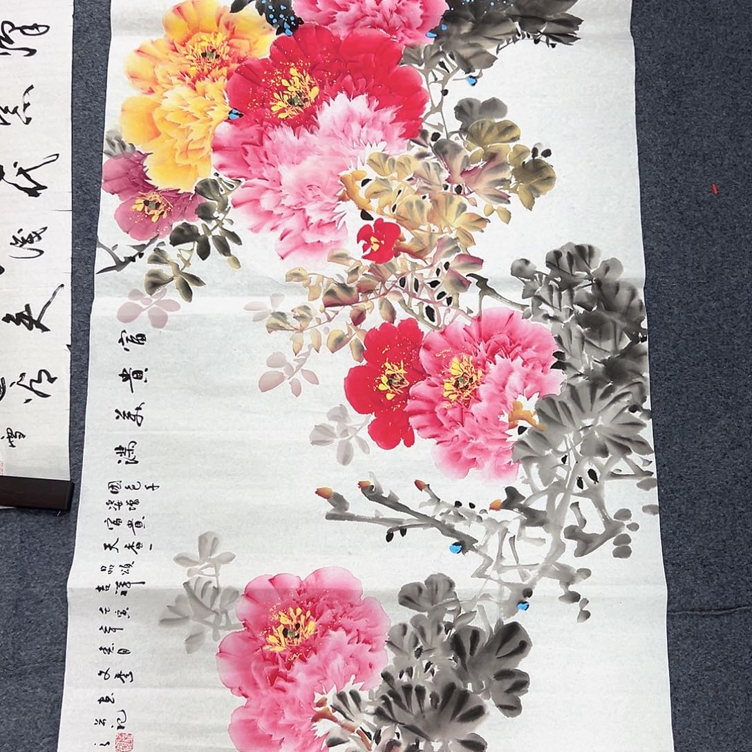 国画宣纸国画纯手绘作品