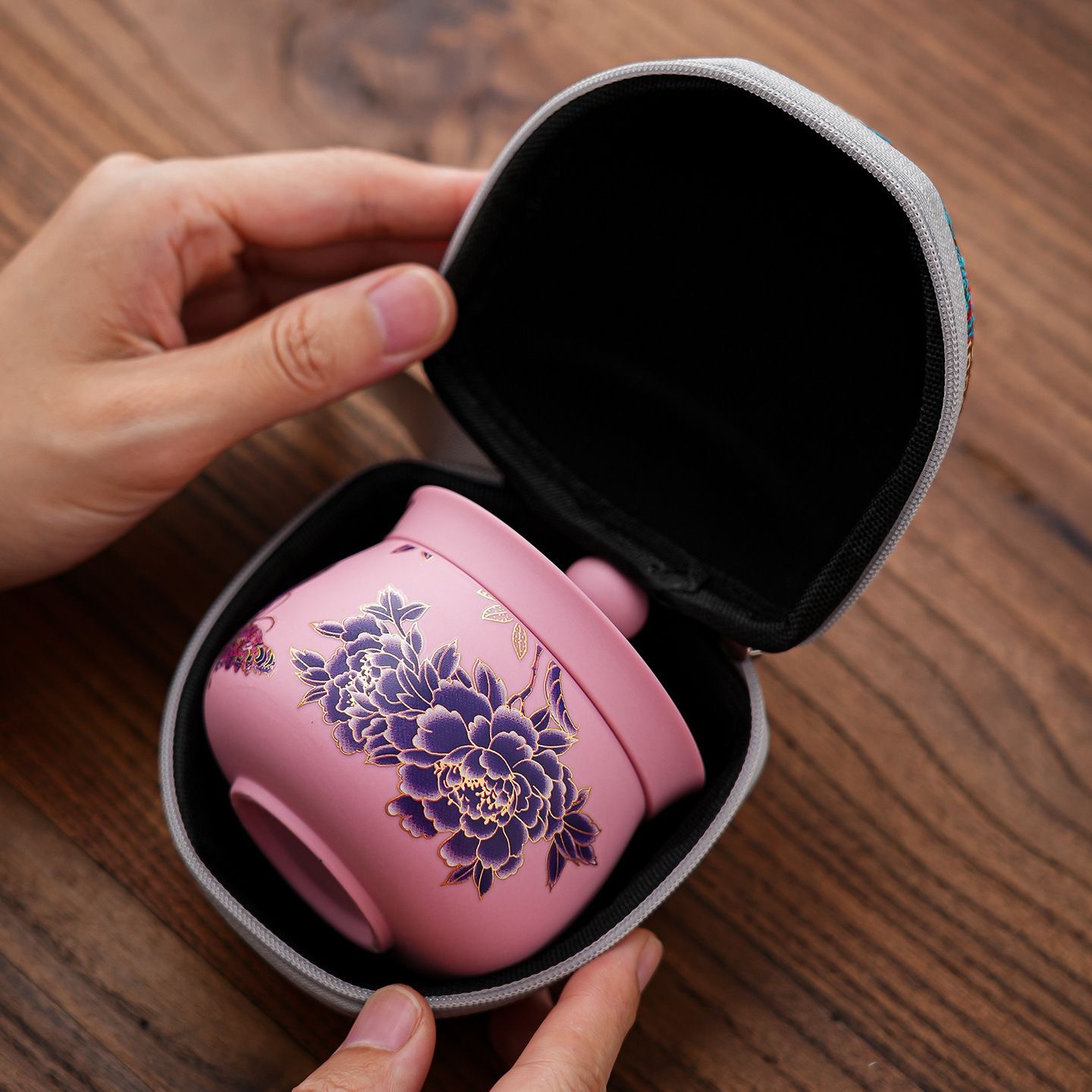 C916旅行茶具个人杯