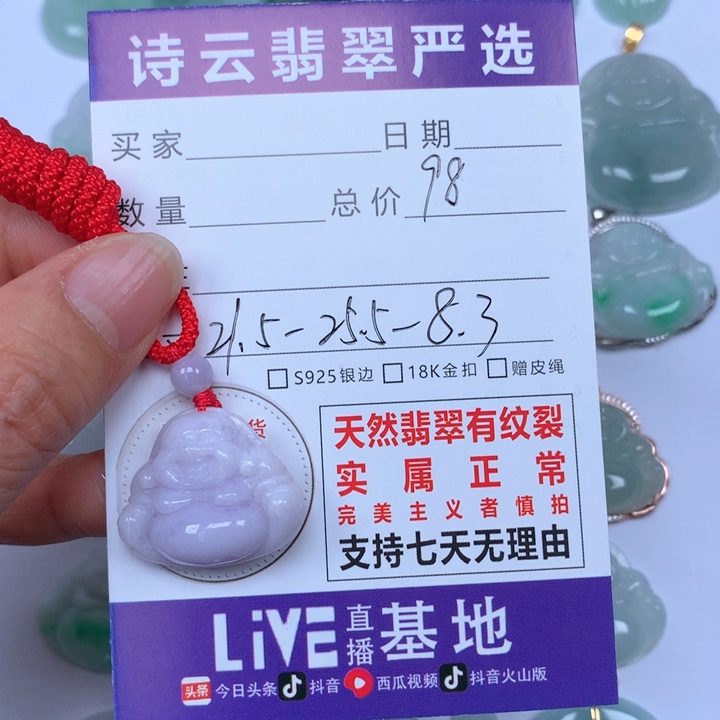 翡翠颈饰未镶嵌天