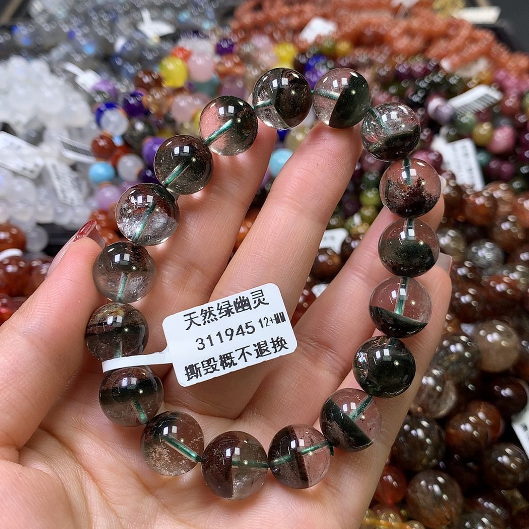 水晶手链未镶嵌，