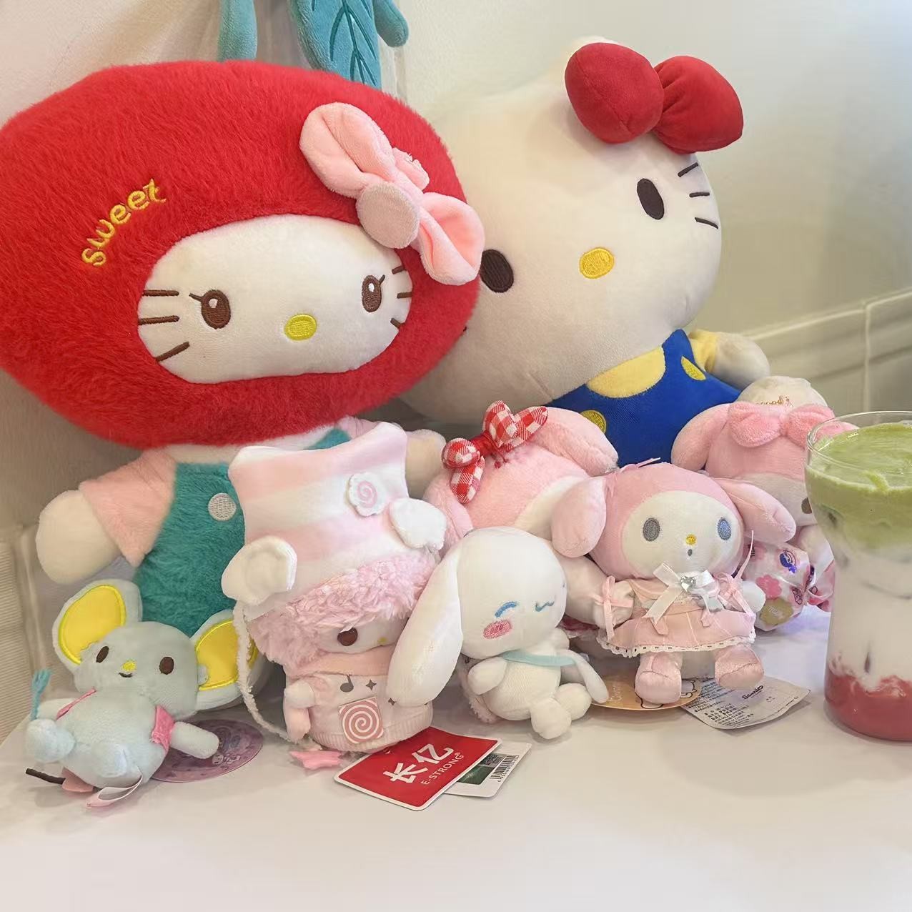 尤尤萌物可爱毛绒挂件