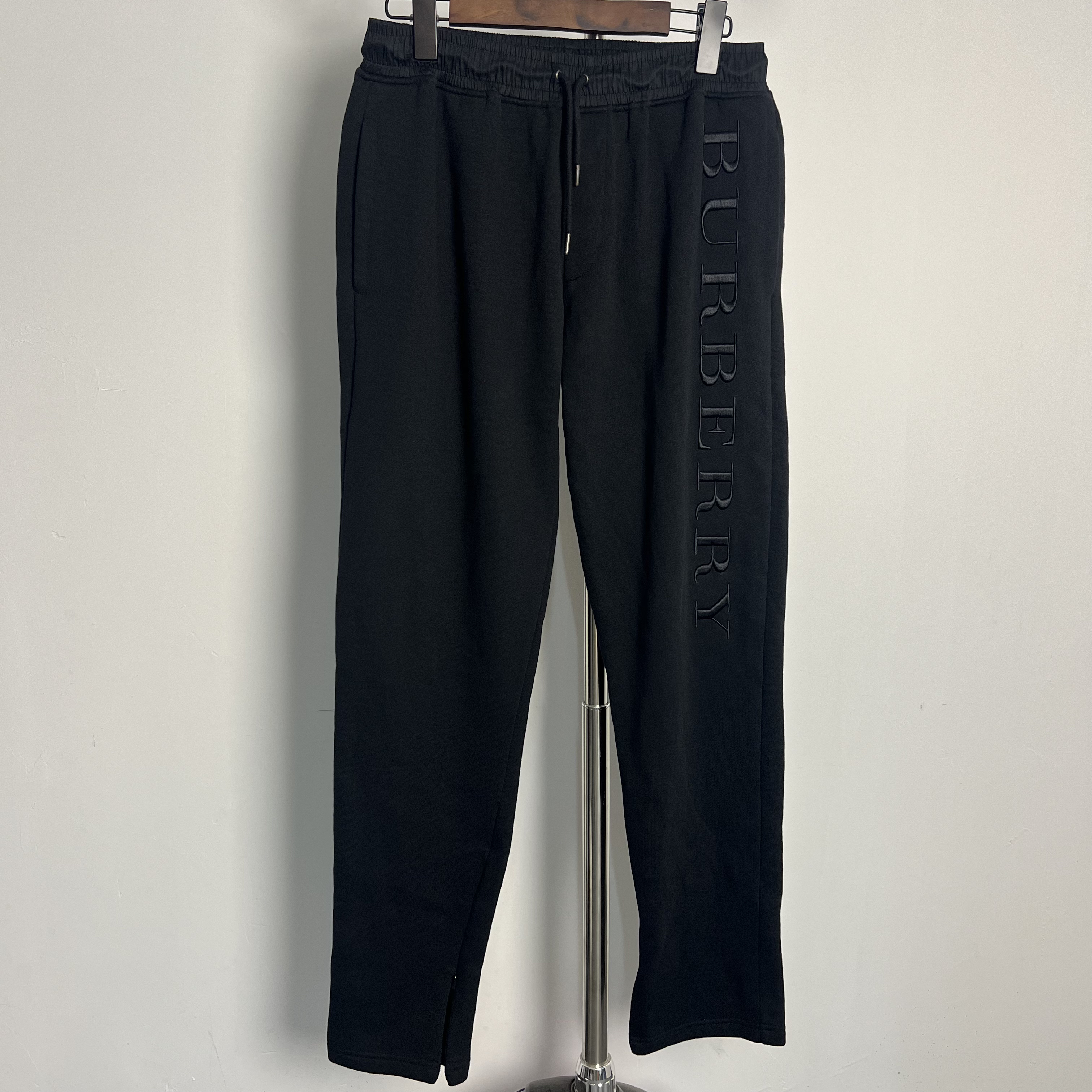 99新 BURBERRY/博柏利 侧边字母刺绣/长裤/M码/0202