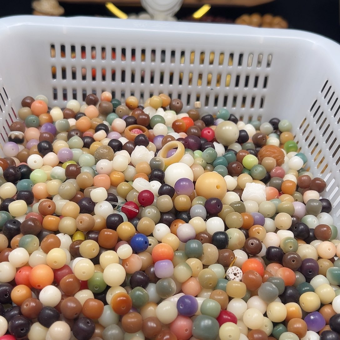 木***多菩提根/象牙果手串微瑕混2600颗