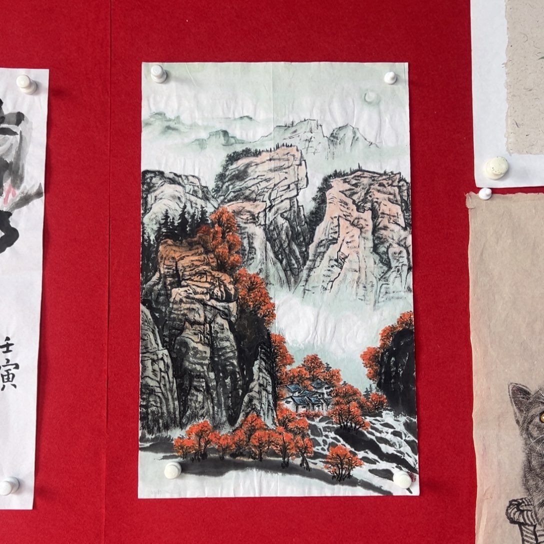 国画绘画国画作品