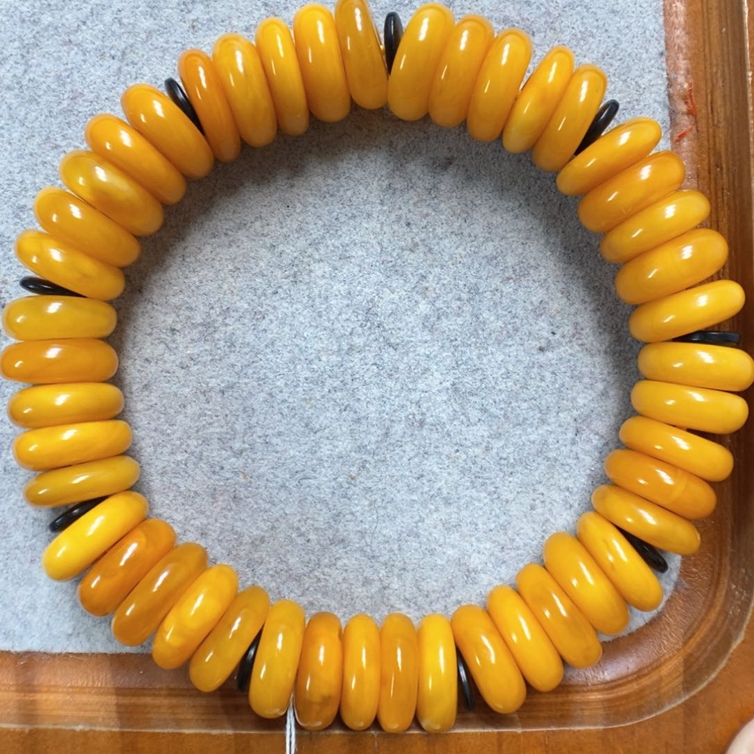 蜜蜡手串未镶嵌蜜蜡手串