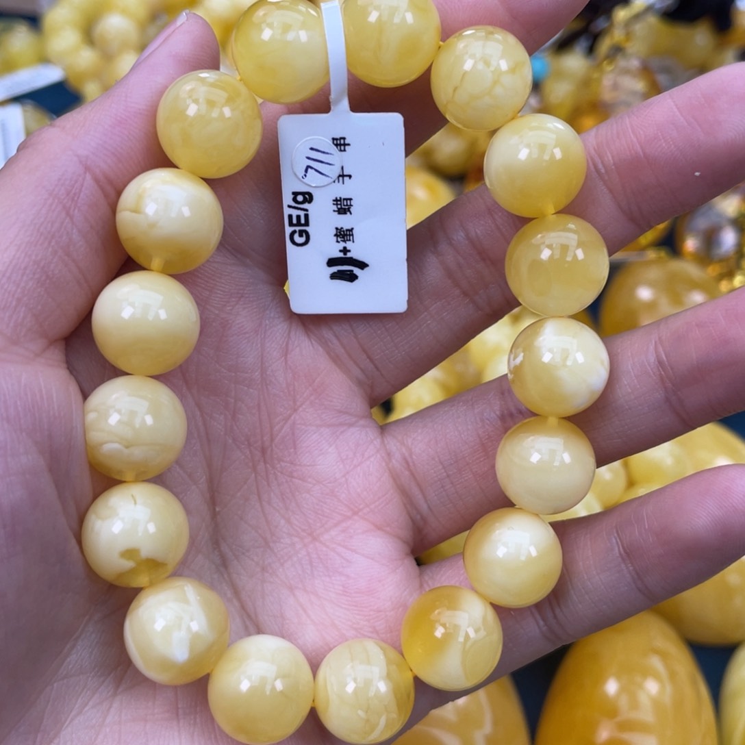琥珀裸石未镶嵌琥珀蜜蜡w 711