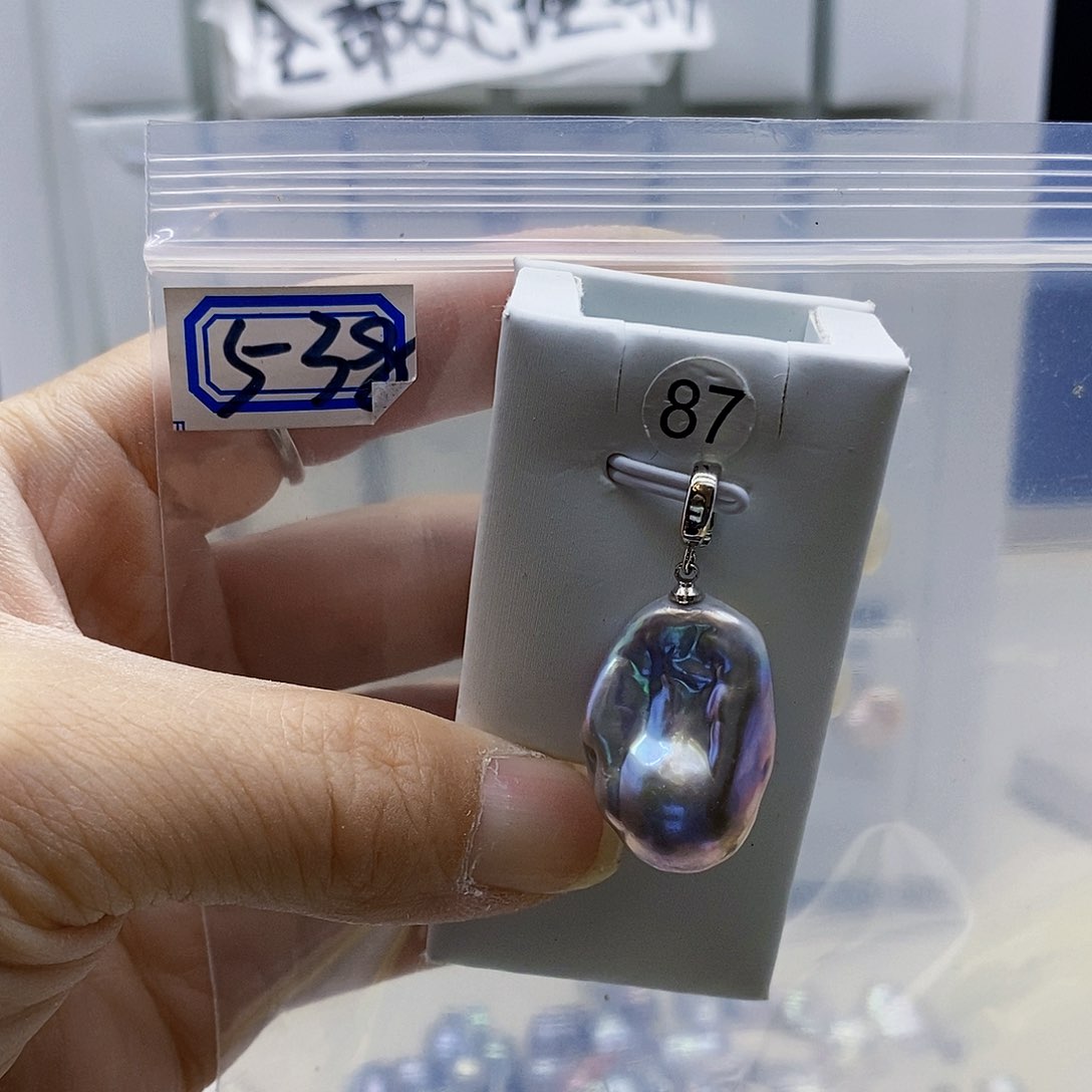 颈饰合金淡水珍珠