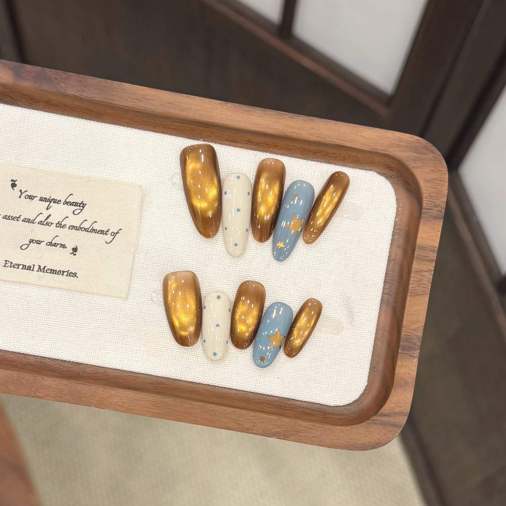 R-金秋星-XingHeJiYu轻奢高定美甲 10片装