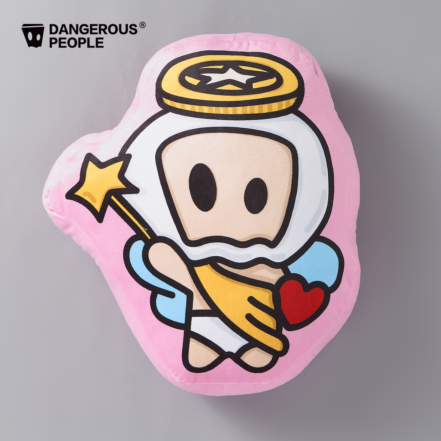 Dangerouspeople薛之谦dsp趣味卡通新愿天使潮玩抱枕毛绒玩偶靠枕