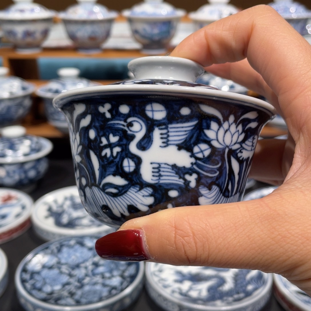 景德镇陶瓷手工手绘