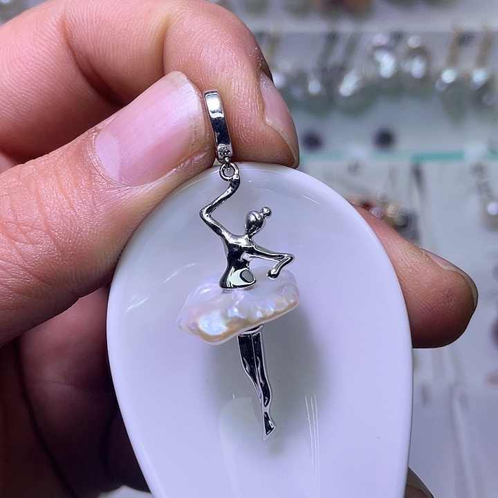 颈饰淡水珍珠未镶嵌06