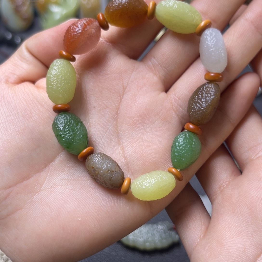 手串未镶嵌和田玉熊*