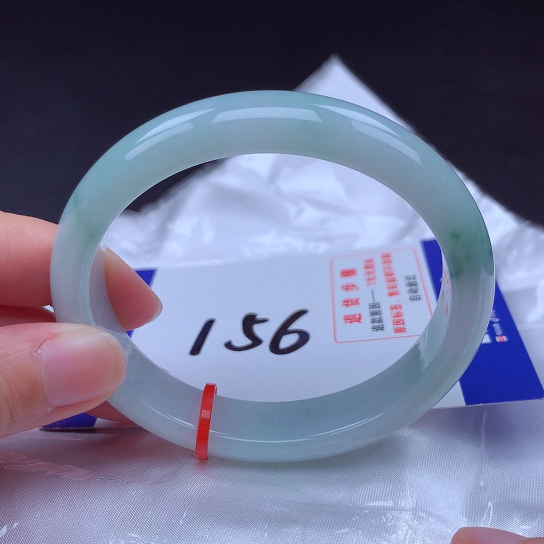 翡翠未镶嵌手镯（贵妃镯）手镯001638