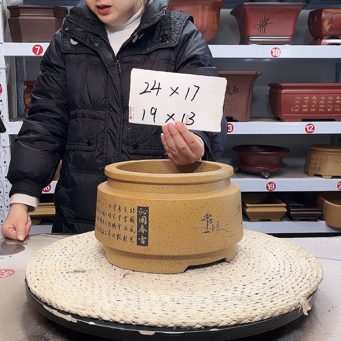 花盆紫砂紫砂花盆