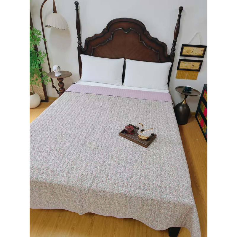 WM自然呼吸有氧水洗棉双人床盖220*240微瑕～L284