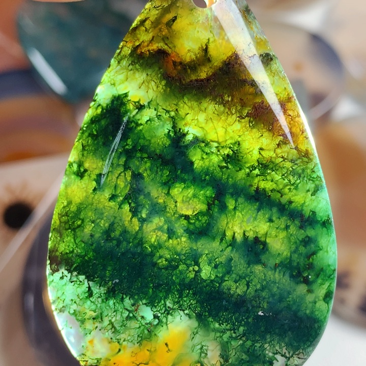 未镶嵌颈饰玛瑙/玉髓邦****下