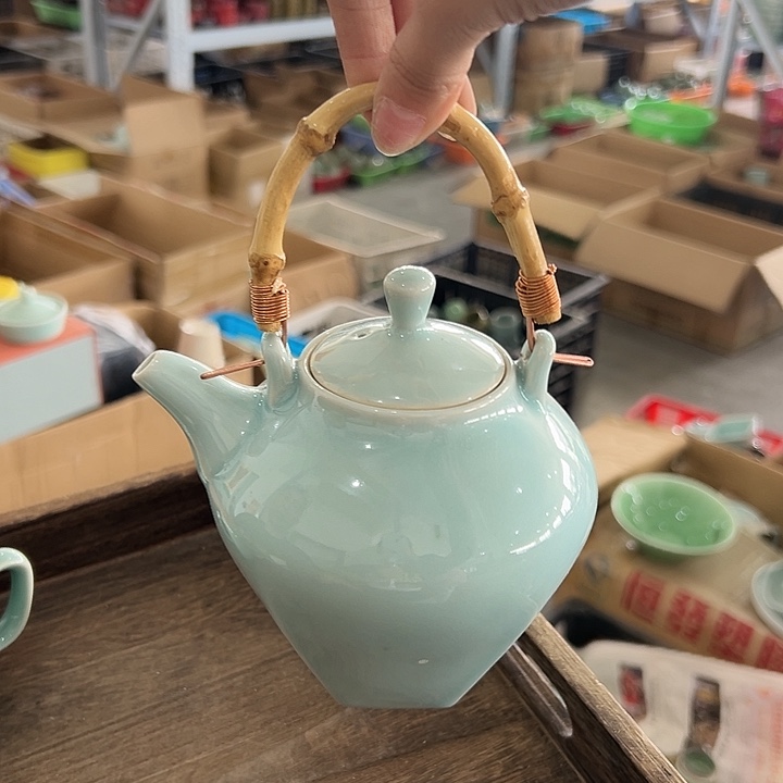 小米茶器龙泉青瓷