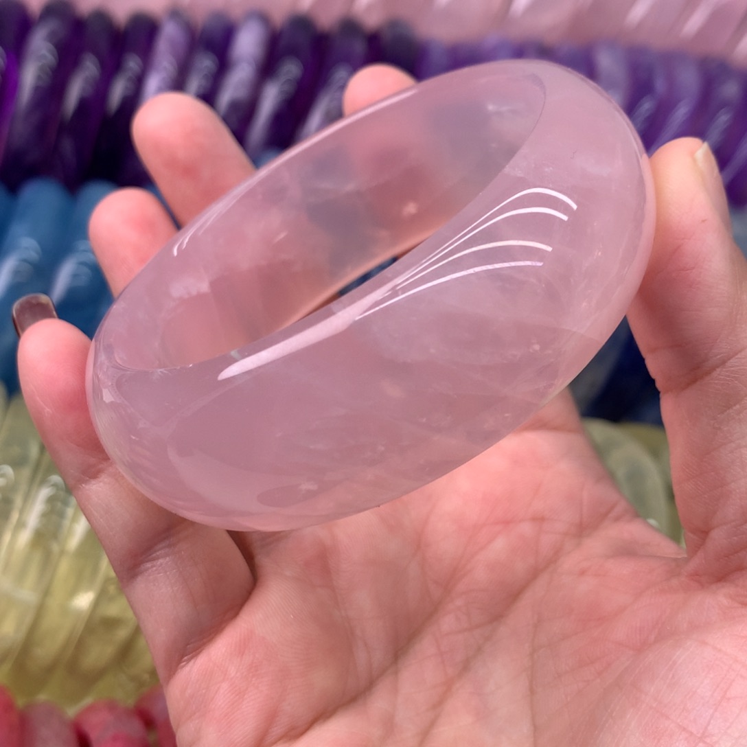 水晶手镯未镶嵌手镯