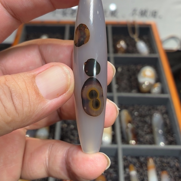 玛瑙/玉髓散珠091