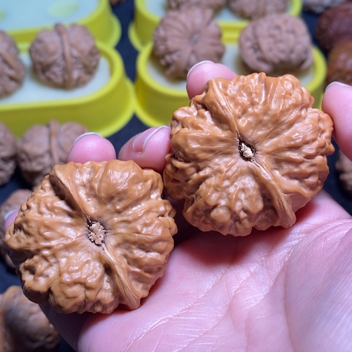 文玩核桃把件沙***队蛙蛙41色差