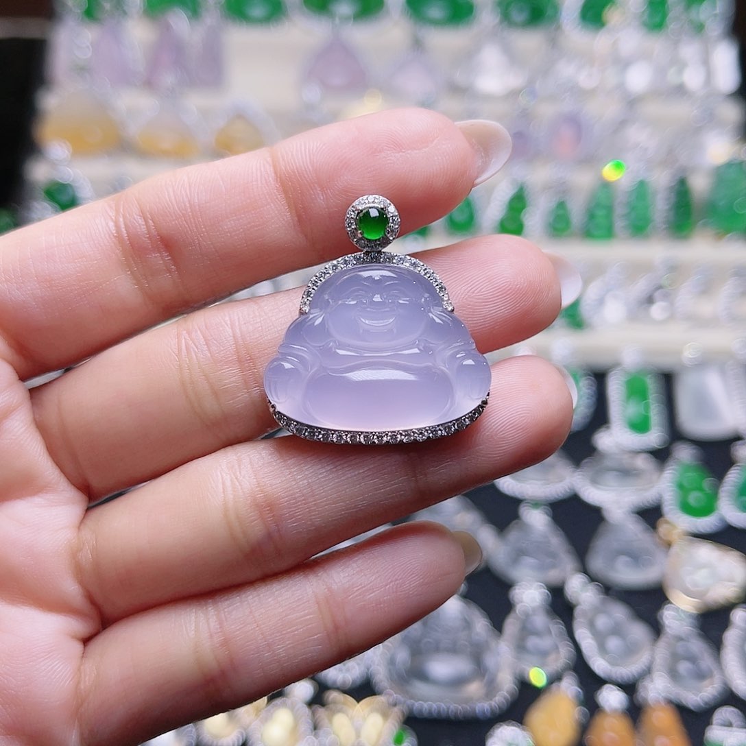 玛瑙/玉髓颈饰银S925镶嵌