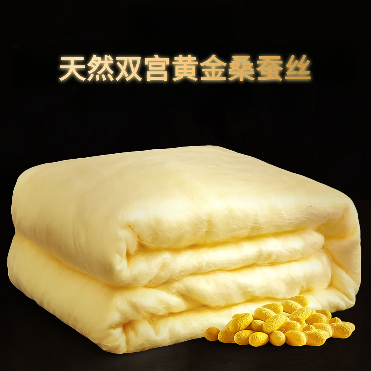 被子蚕丝被冬被加厚保暖冬被黄金丝被100桑蚕长丝上等被子蚕丝被