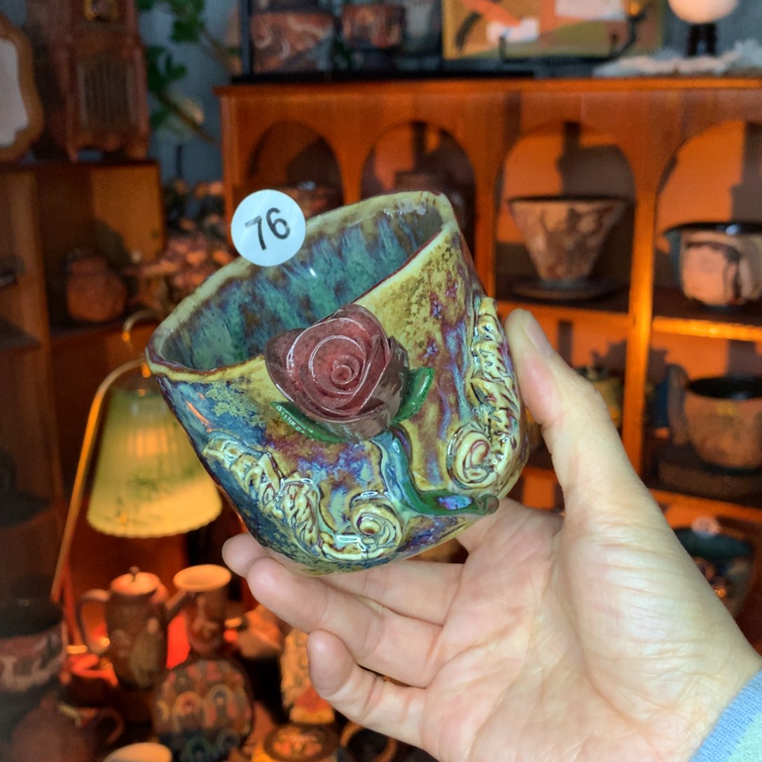 陶宫廷风·一杯歡喜浪漫器物